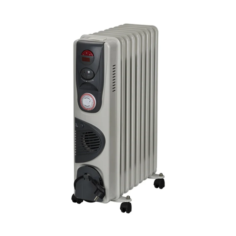 New design comfortable electric hot oil filled radiator heater with wheels