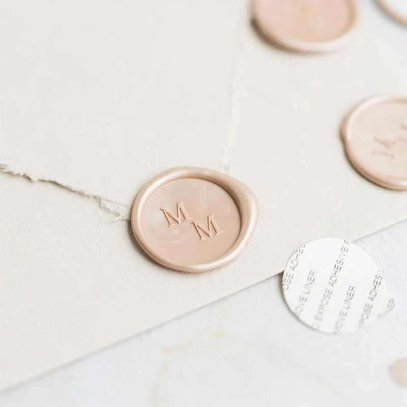 
Good Quality Christmas Greeting Card Stickers Wax Custom Seal Sticker 