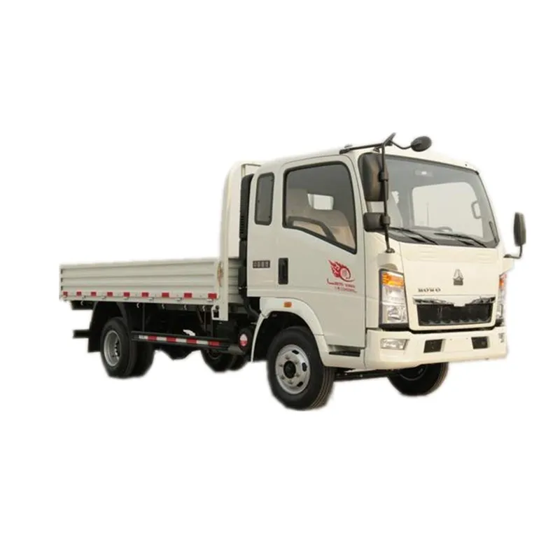 HOWO Mini Used Light 4X2 4X4 154hp 168hp Diesel Cargo Truck Price 1 - 10T < 150hp 4 - 6L Euro 2 Manual