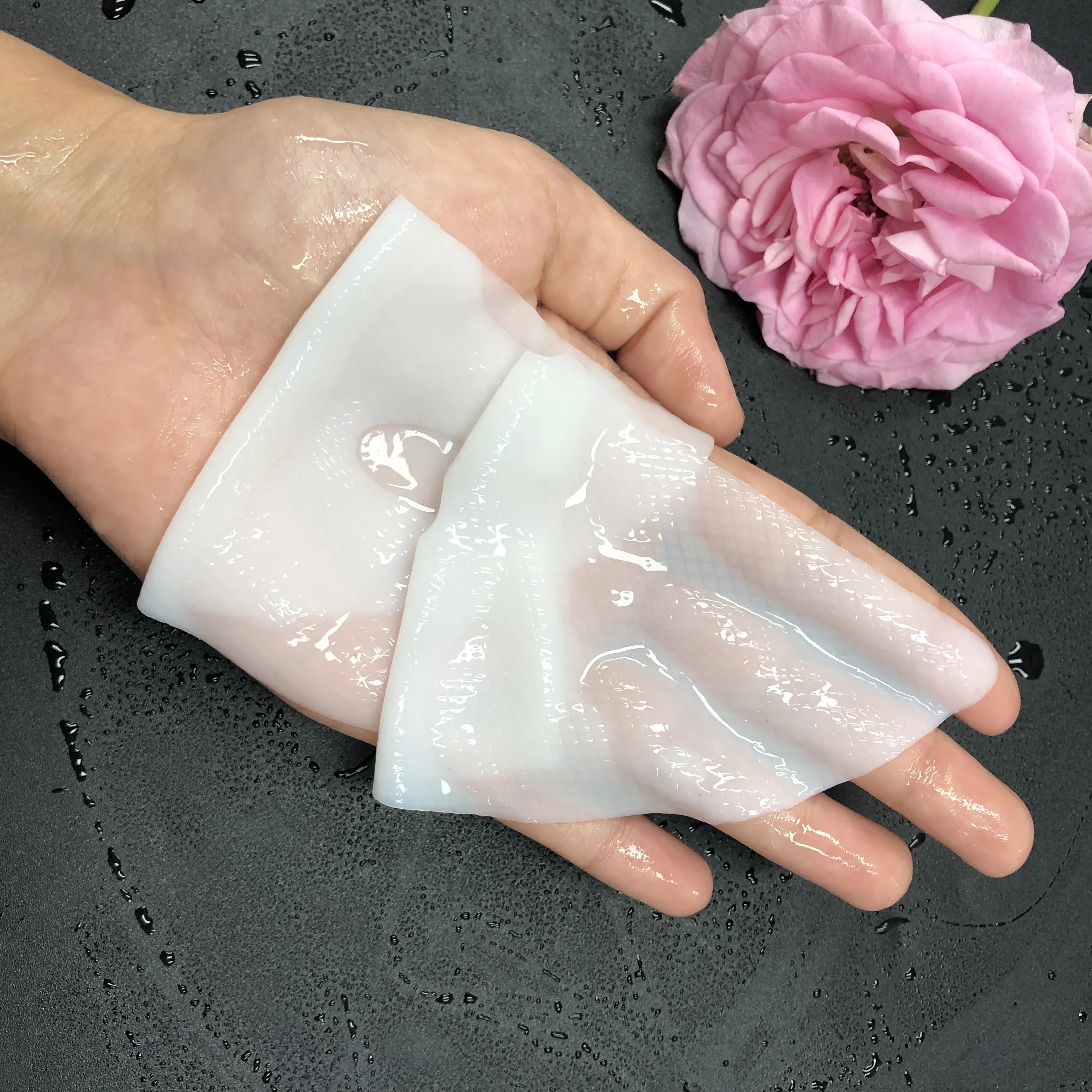 Organic Hydrojelly Moisturizing Functional Facial Bio Collagen Face Sheet Mask Set Collagen Face Masking Sheet Korea Crystal 34g