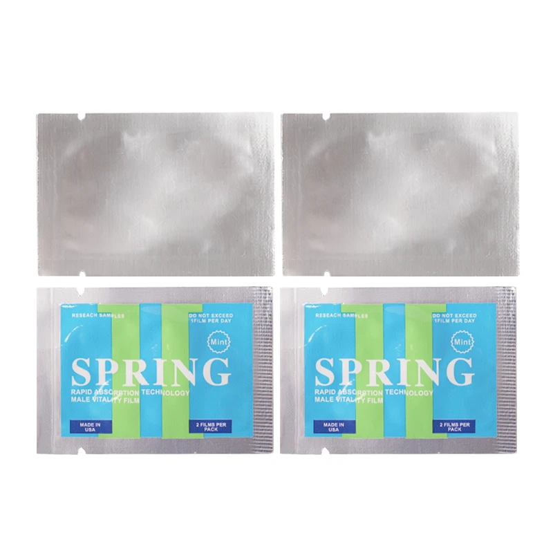 Factory Price Sex Pill Herbal Supplement Energy Power Support Penis Enlargement Mint Film Wig Box Packaging