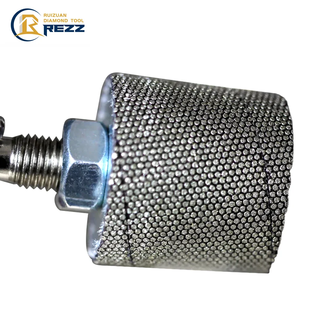 30mm*30mm Diamond CBN sanding paper Cylinder small grinding wheel electric grinding tool sand cloth ring