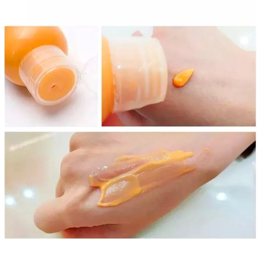 Custom Remove Dead Skin Exfoliating Face Orange Body Lotion Peeling for Lightening Whitening Exfoliating