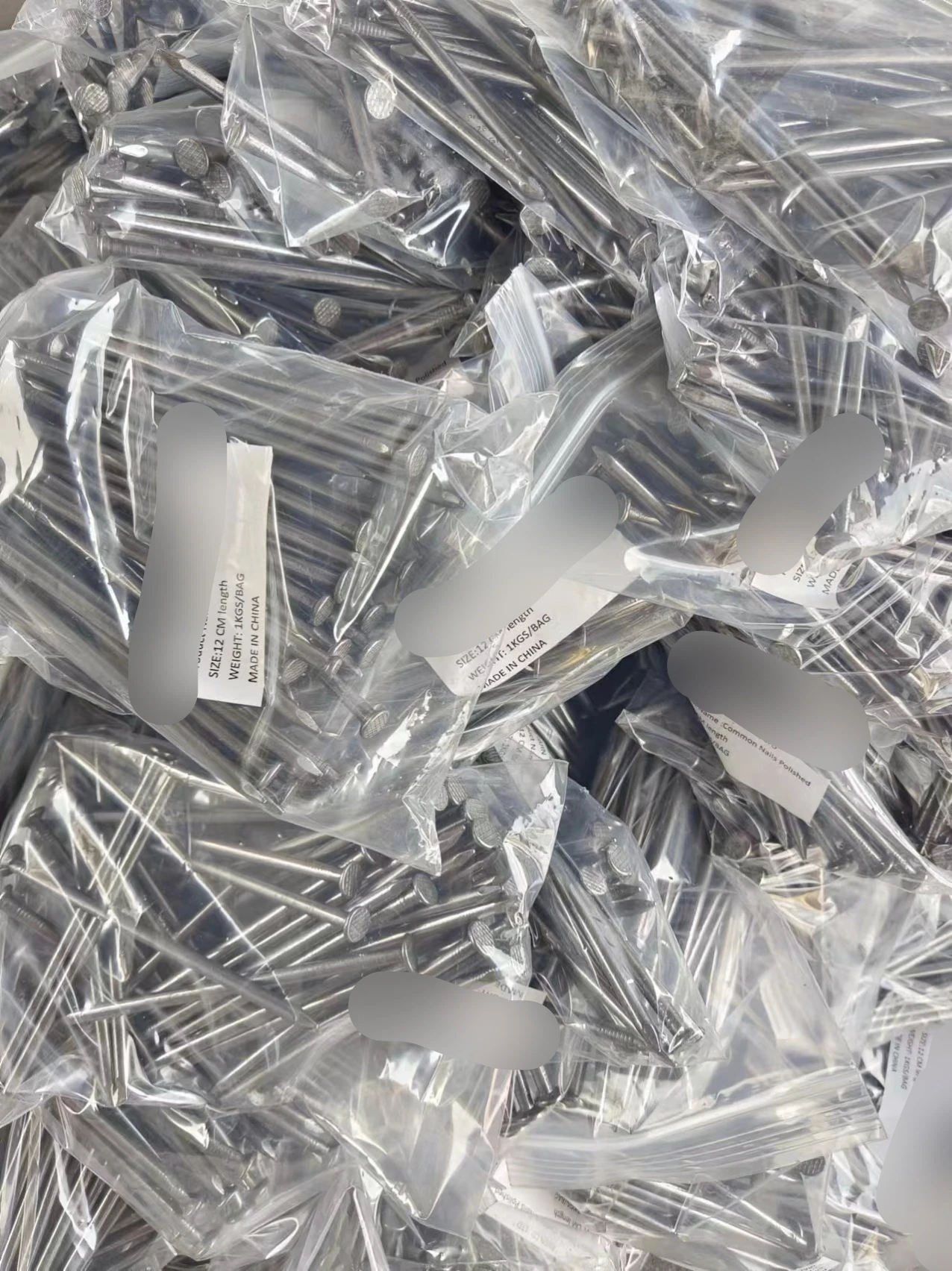 1-6inch Q195 Q235 Polished Common Iron Nail Wood Nail Factory Low Price