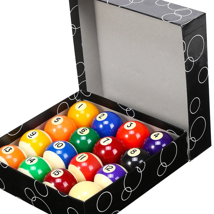Pool table accessories / billiard ball 50.8MM color ball 48mm white ball accessories