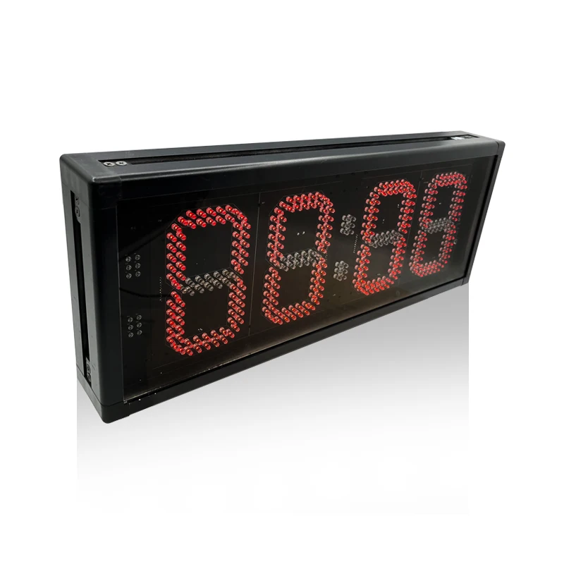 Jinling Shiyin 10 Inch 4 Digits Large Outdoor Led Countdown Timer Sports Race Timer Marathon Clock