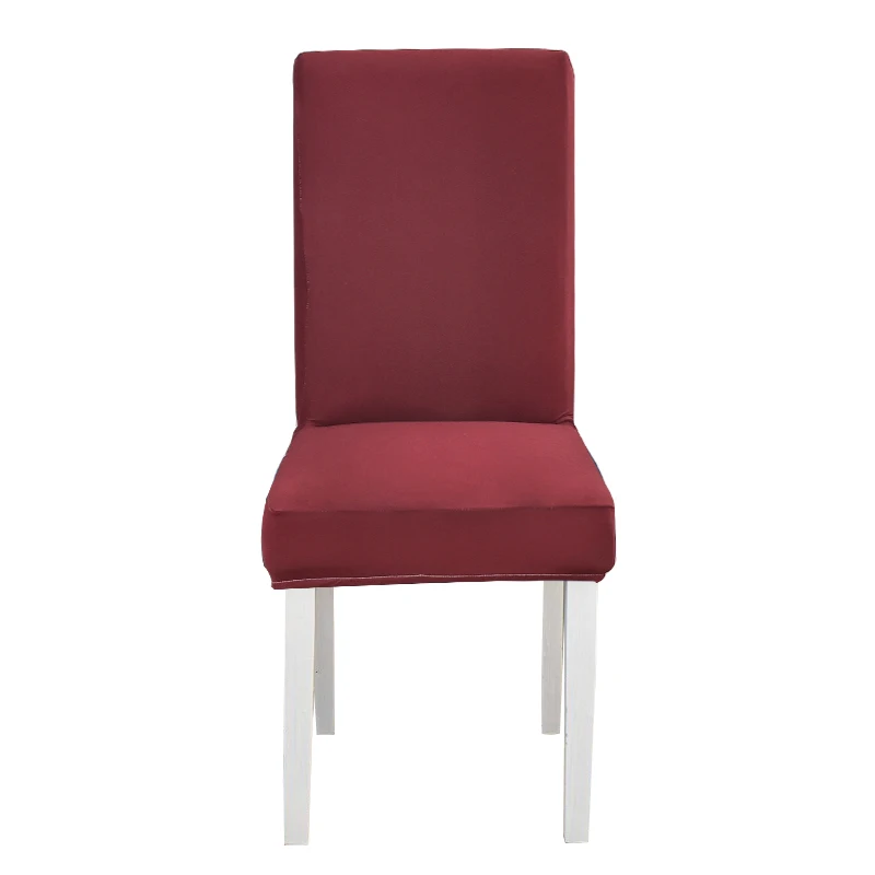 Elastic Dinner Universal Stretch Chair Slip Covers Spandex Chair Slipcovers for Seat Protector Chair Covers for Dining Room