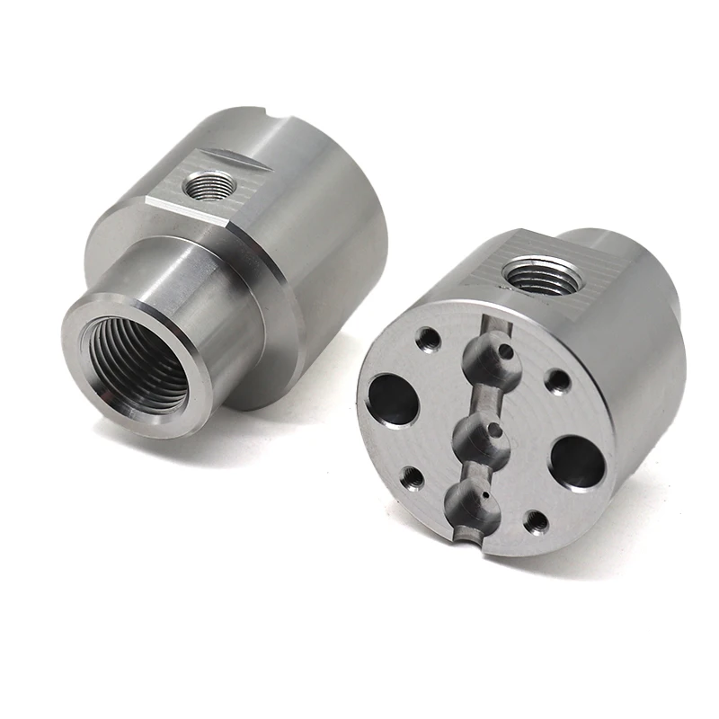 Custom Made 6061 Aluminum Machining Parts Cnc Processing Anodized Bushing Machined Products
