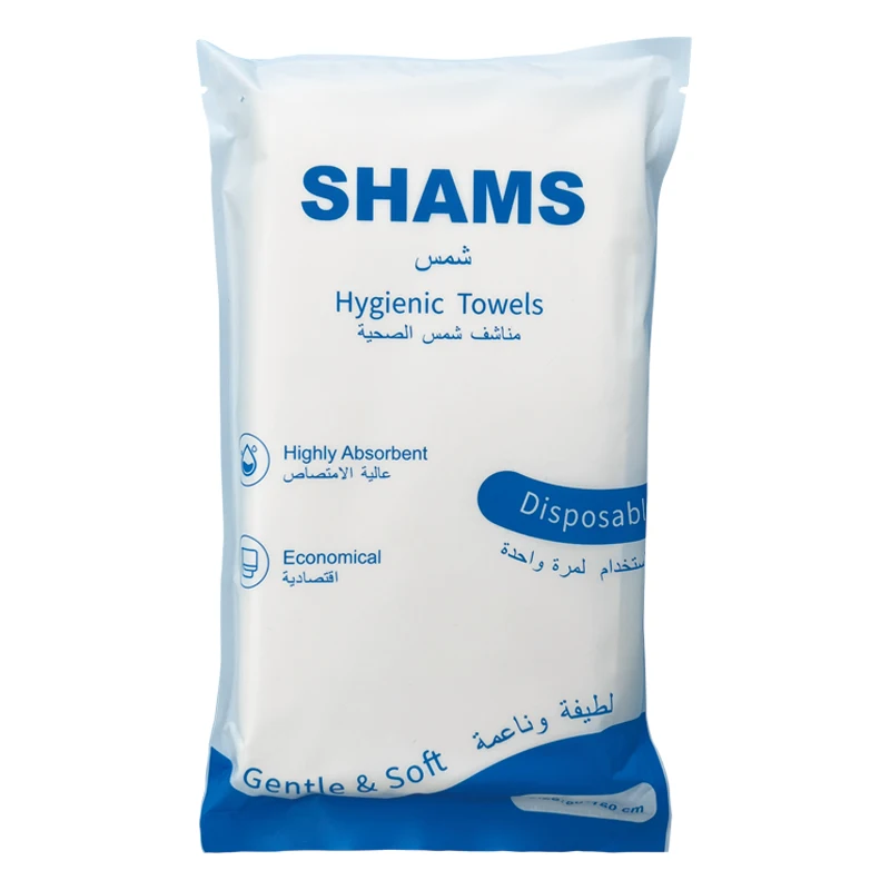 OEM Package Portable Disposable Hair Towel Strong Absorption Hair Towel for Beauty Salon
