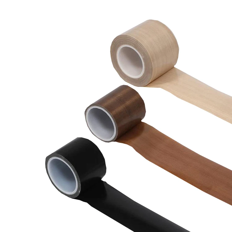 High Temperature PTFE Fabric Tape  Tefloning Tape For Vacuum Sealer Machine