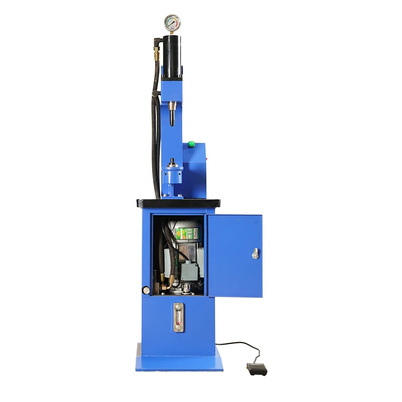High Efficiency Electric  Vertical Hydraulic Brake Shoe Pad Riveting Machine
