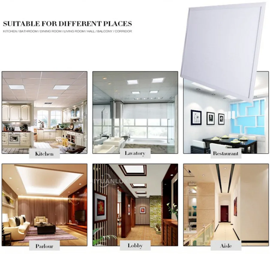 Stock In Germany Warehouse waterproof led panel recessed 36w 62x62 60x60 led panel light with IP54 driver