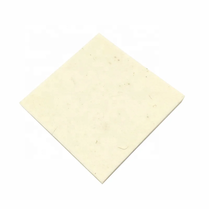 fabric white felt material fabric polyester wool RPET PET felt material