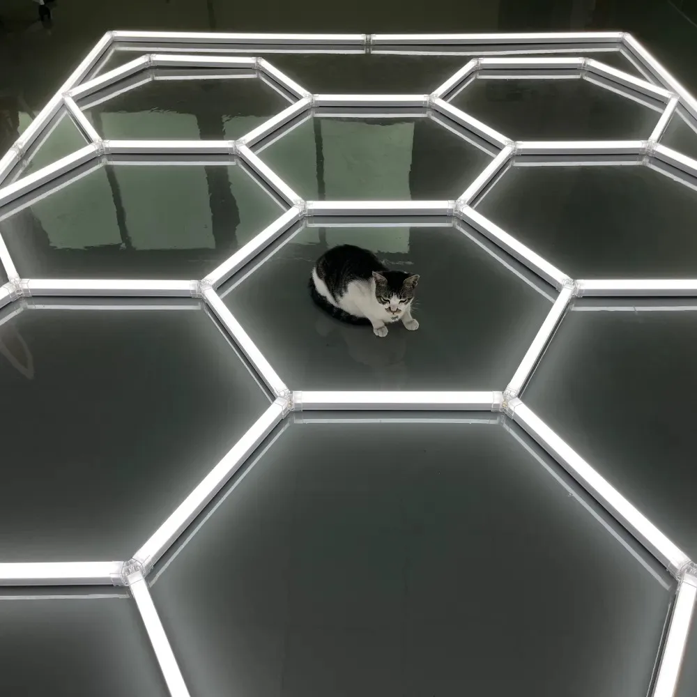 Professional Commercial Lamp Fast Connection Led Light Ceiling Light Led Hexagon Light