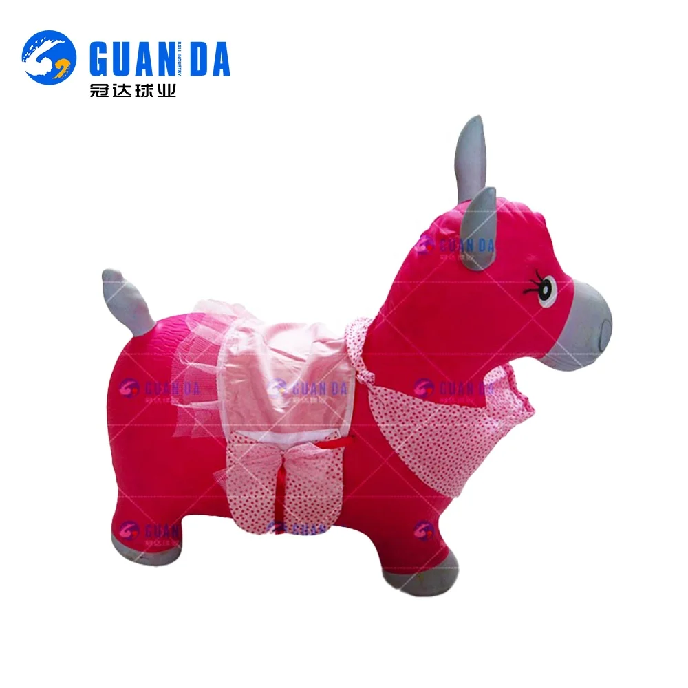 Wholesale Pvc Hot Sale Bouncing Horse Inflatable Toy Animal And Jumping Animal