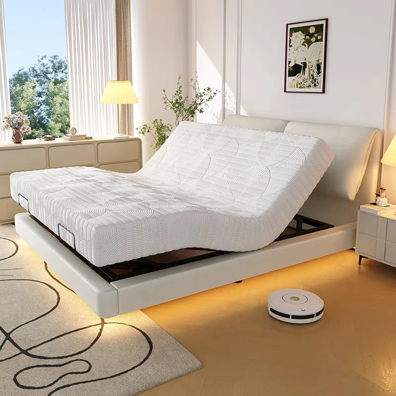 Meisemobel USA stock dropshipping split king adjustable bed frame king size electric adjustable bed base bedroom adjustable sale