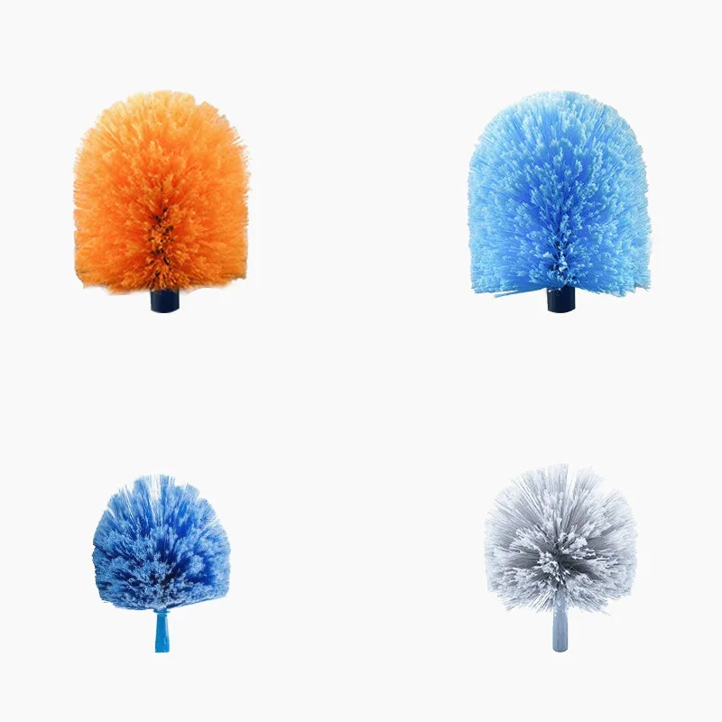 Factory Direct Cob Web Spider Ceiling Duster Brush Extendable Handle Eco-Friendly round Cleaning Brush Household Wall Cleaning