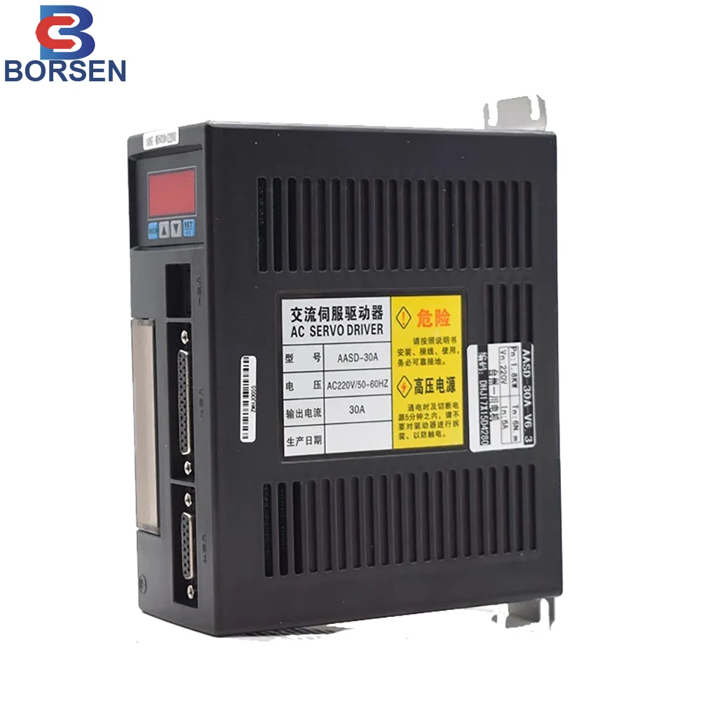 China AC servo motor drive 130ST-M10010 best price 1KW 1000rpm 220V industrial