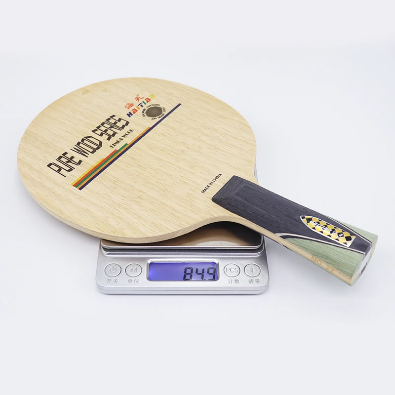  Haitian 5 ply pure wood table tennis racket pingpong blade