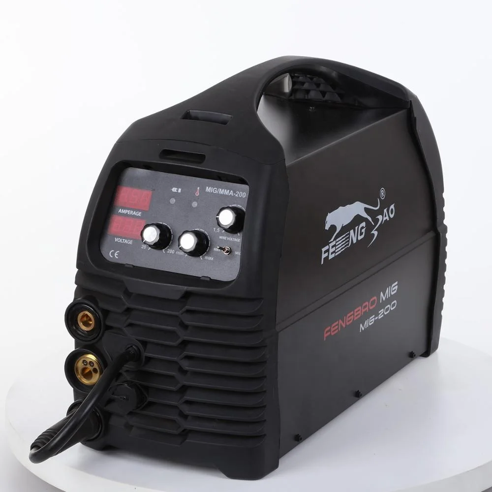 Trix series 200a igbt inverter co2 mig welding machine aluminum mig welder with spool gun