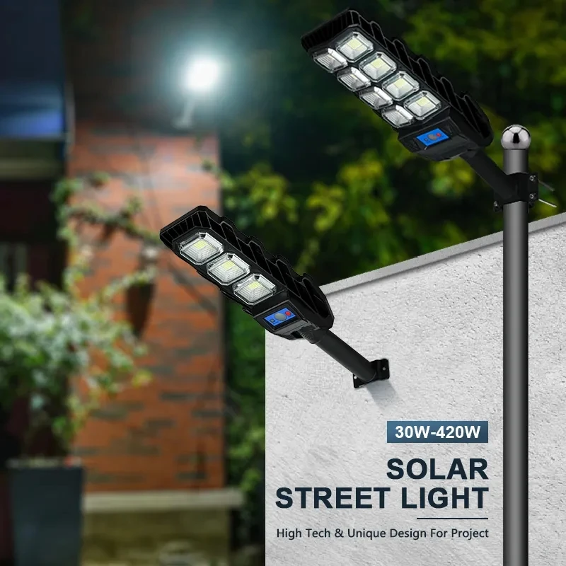 Wholesale PIR Sensor 30w 60w 90w 120w 180w 240w 300w 360w All In One Integrated Led Solar Street Light Price