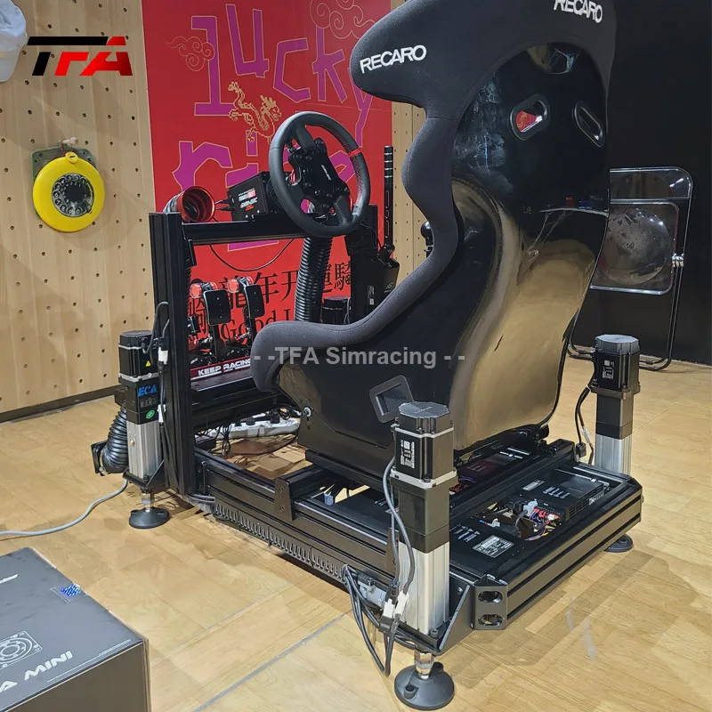 4DOF DIY motion platform kits for Simtools racing games racing Simulator 4Dof with motion control box Car Game Racing Simulator