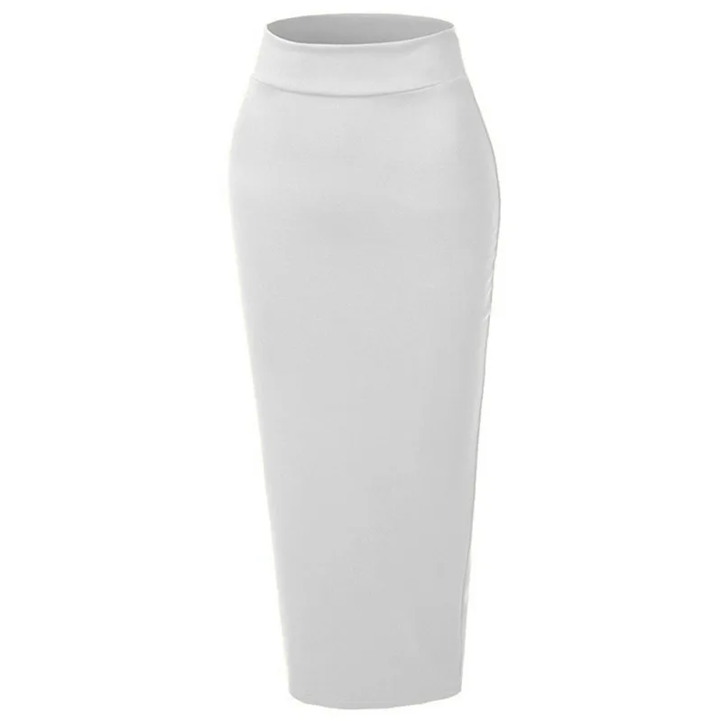
Wholesale 2020 cheap Fashion colorful long pencil skirts for muslim women frosted thickened one-step muslim hip wrap lady skirt 
