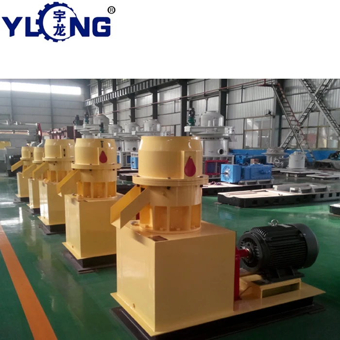 YULONG SKJ2-350 CE   ISO9001 certificated  flat die pellet machine