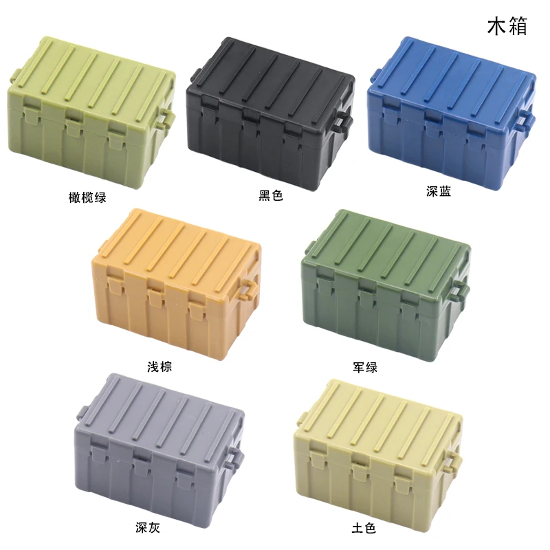 Weapon Pack Military WW2 Army Gear Kit Bricks Accessories Set SWAT Building Blocks for Soldier Figure Compatible Major Brand