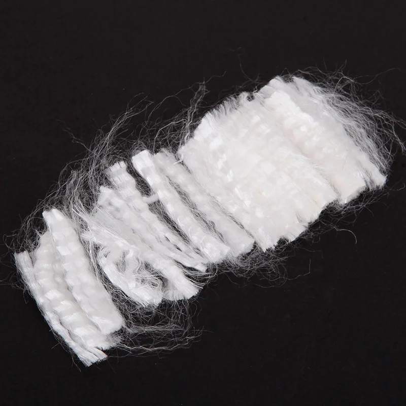 
18mm chopped UHMWPE fiber, short uhmwpe for concrete 