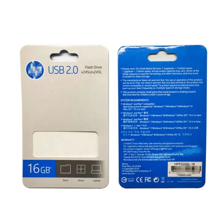 Custom Printed Cardboard blister insert card packs USB SIM display blister cards packaging cardboard blister sliding cards