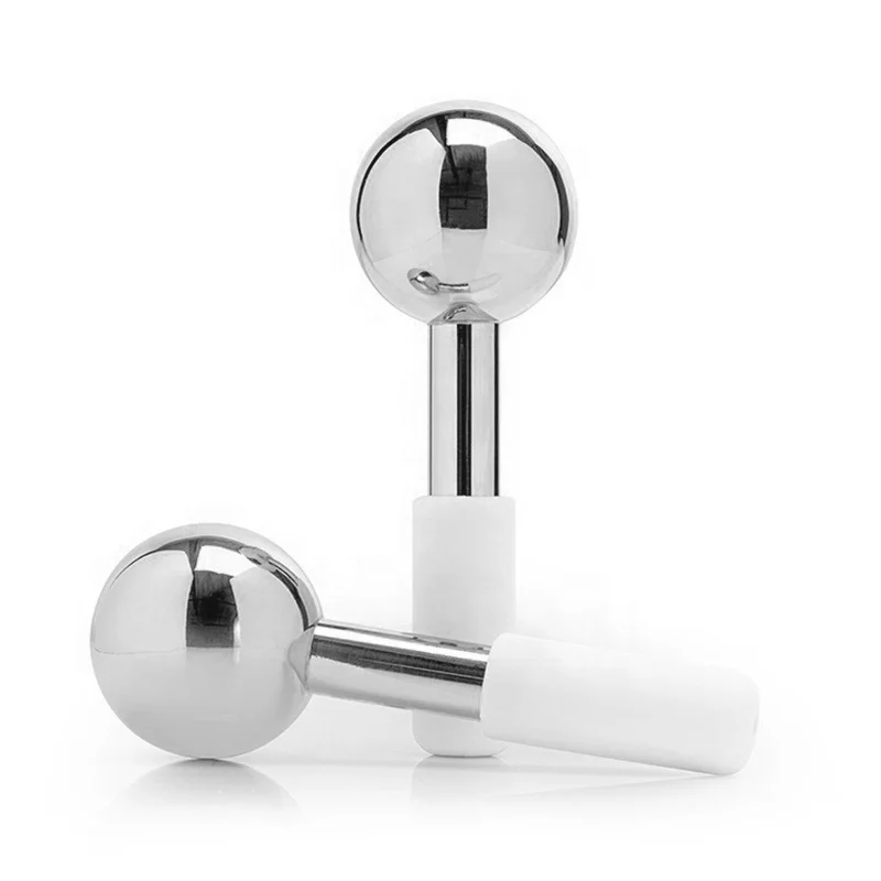 Freezing Ice Roller For Facial Skin Cooling Full Face Lifting Cyro Cooling Facial Sticks Skin Tighten Roller Globes For Face