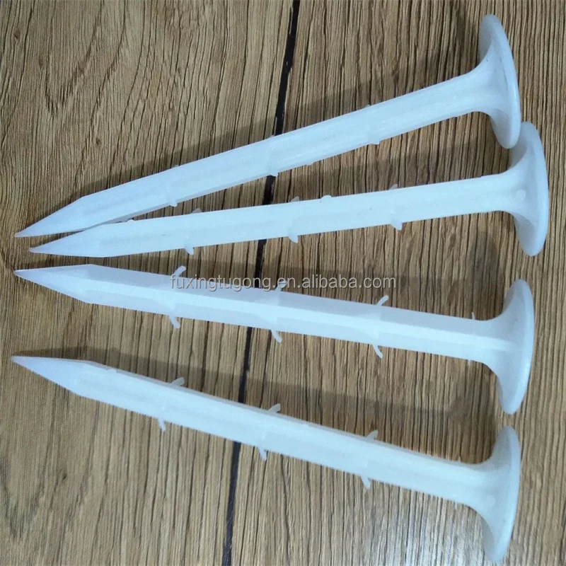 China Factory Quality plastic  nail Sod Landscaping Garden cloth turf plastic  staples