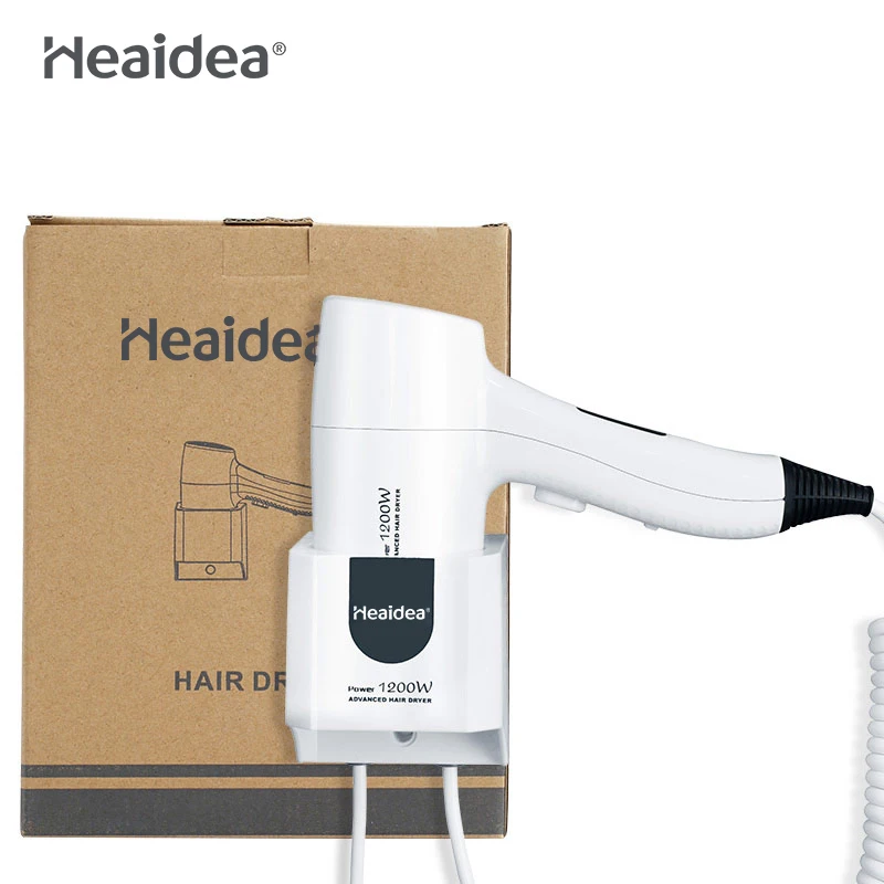 Heaidea Professional Salon Hair Dryer 1200W hanging hair blower for hotel home bathroom
