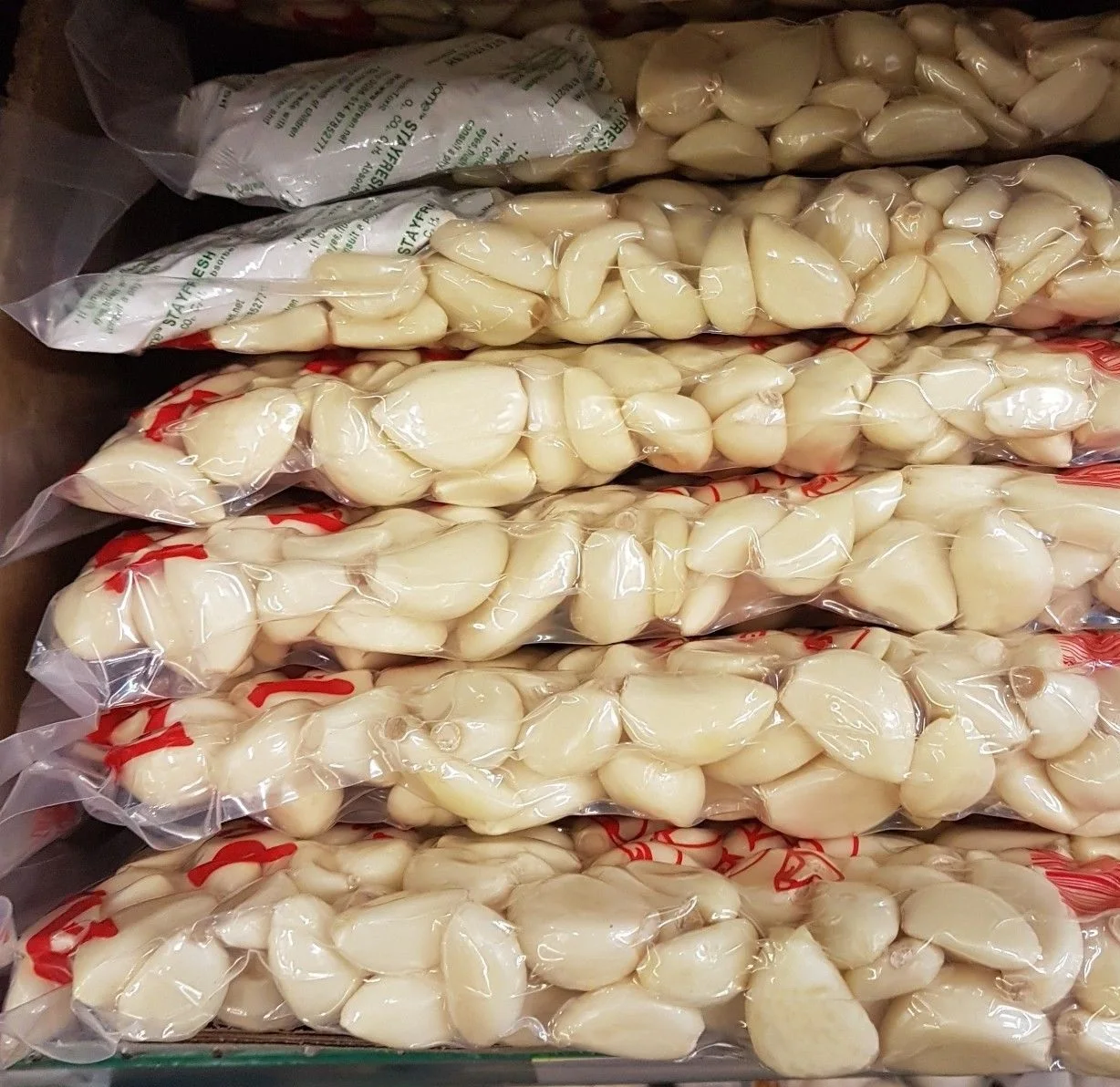 sell cheap price china garlic vegetable fresh crops without root custom vacuum garlic peeled