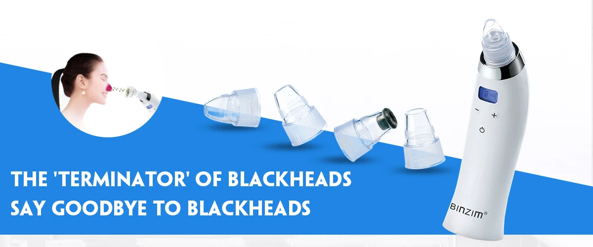 Portable Skin  Care  Beauty Product Pore Comedo Suction Ance Tool Face  Deep Cleaning  Blackhead Removal Device