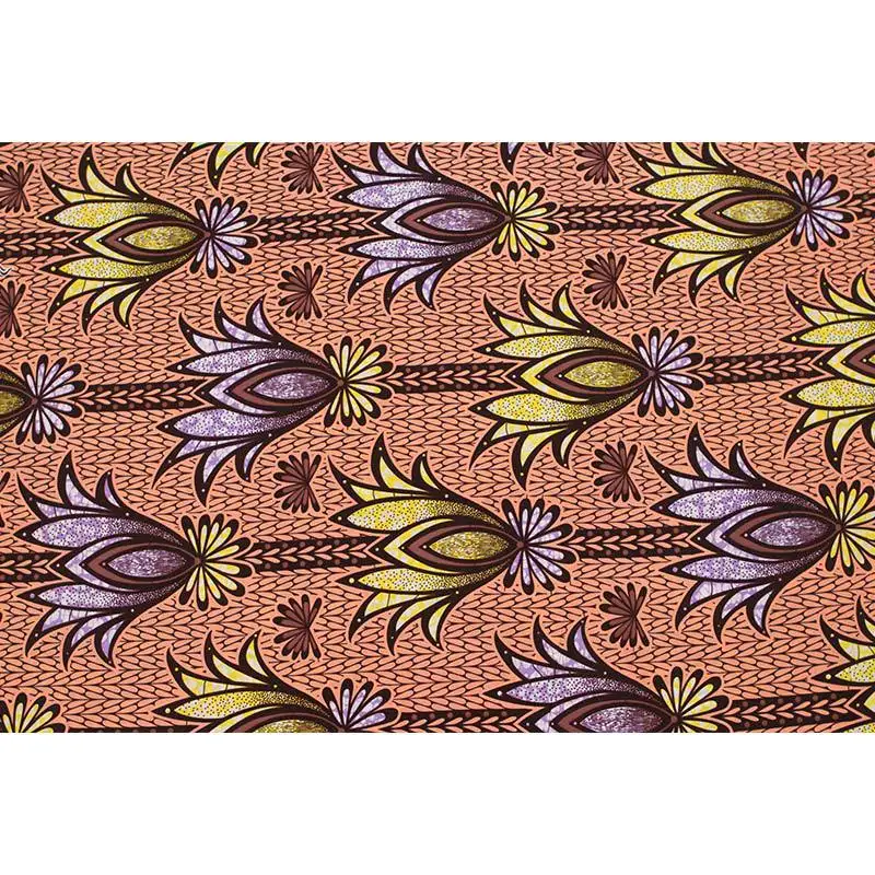 New Arrival 100% Cotton super Gold Wax Prints Holland Golden Wax Print Fabric