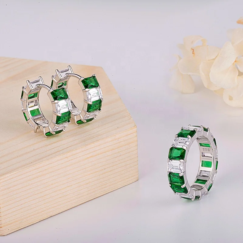 fashion Indian African luxury 925 sterling silver jewelry bridal wedding fine jewelry sets for women