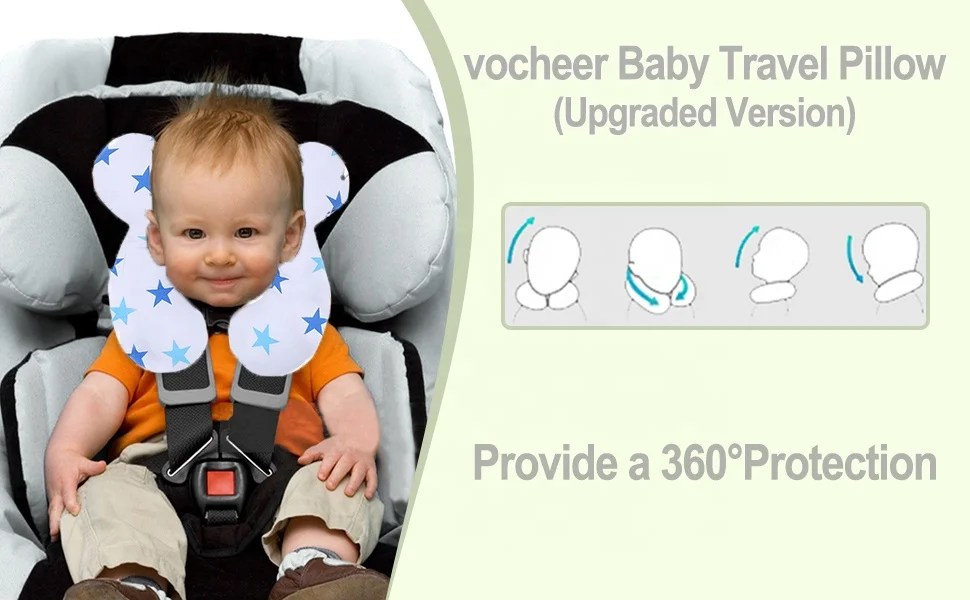 Wholesale Travel Stroller U Shape Memory Foam Nursing Baby Car Seat infant Head Neck Support baby Pillow