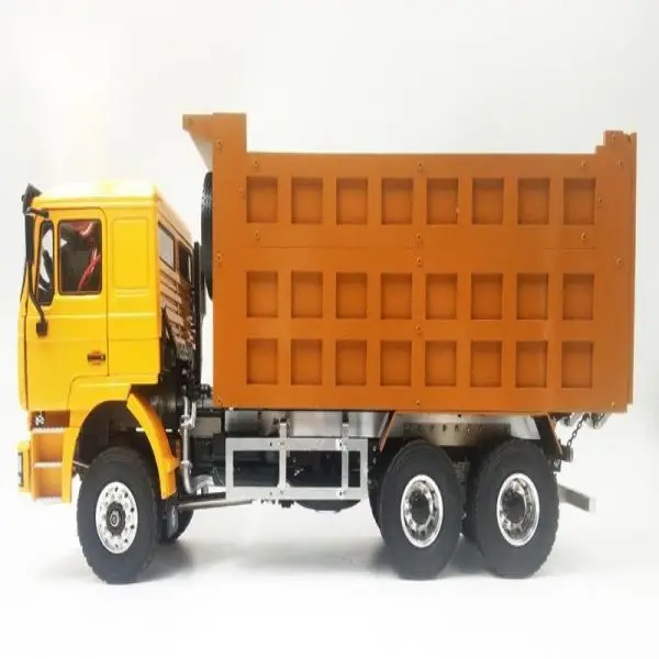 1/24 Shaanxi Automobile f3000 metal 6 * 6 remote control truck model