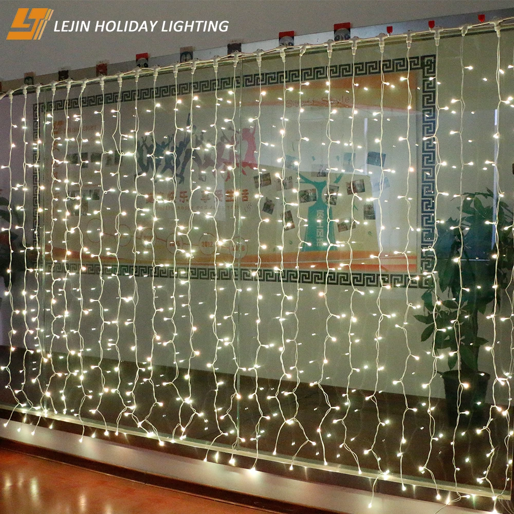 decoration color changing fairy string lighting christmas led curtain lights