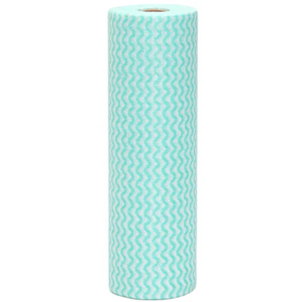 Cleaning Products Customized Disposable  Washcloth Towel Kitchen Dish Cleaning Cloth Roll For Household Cleaning Wipes