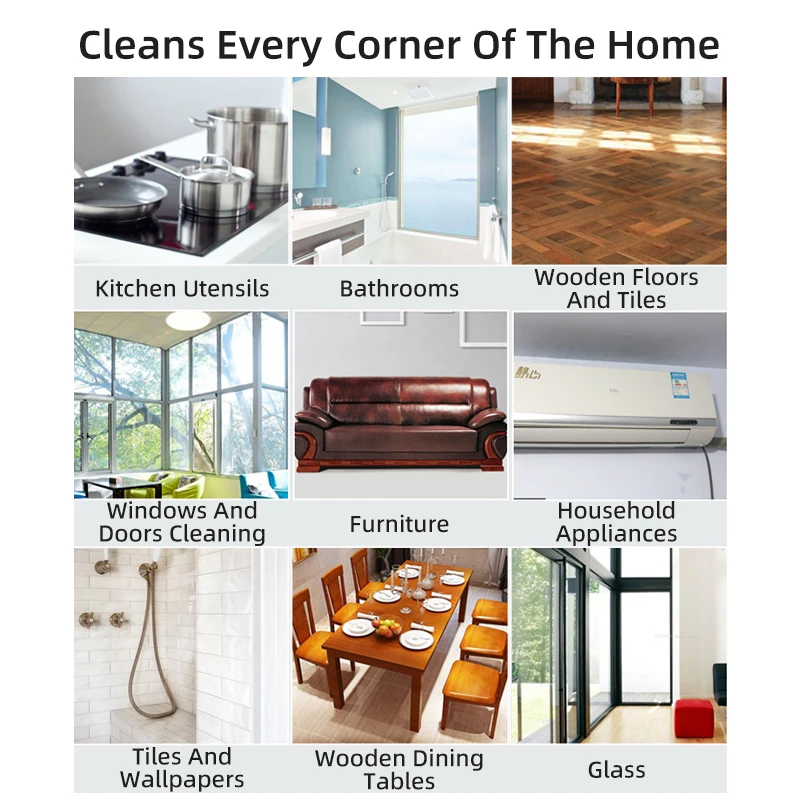 Multifunctional Household Cleaning Solution Strong Decontamination Descaling Oil Removal Fume Cleaning Disposable Powder Gel
