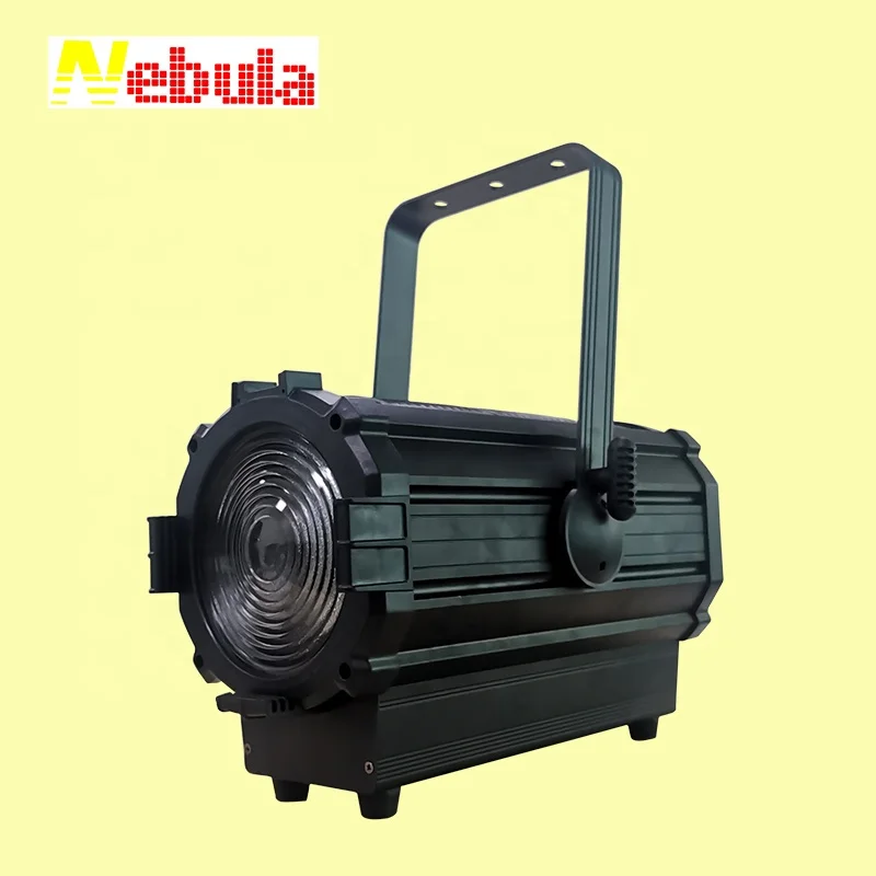 Nebula 200W 300w LED COB Fresnel Zoom Profile DMX Studio Theater Spot Fresnel Light