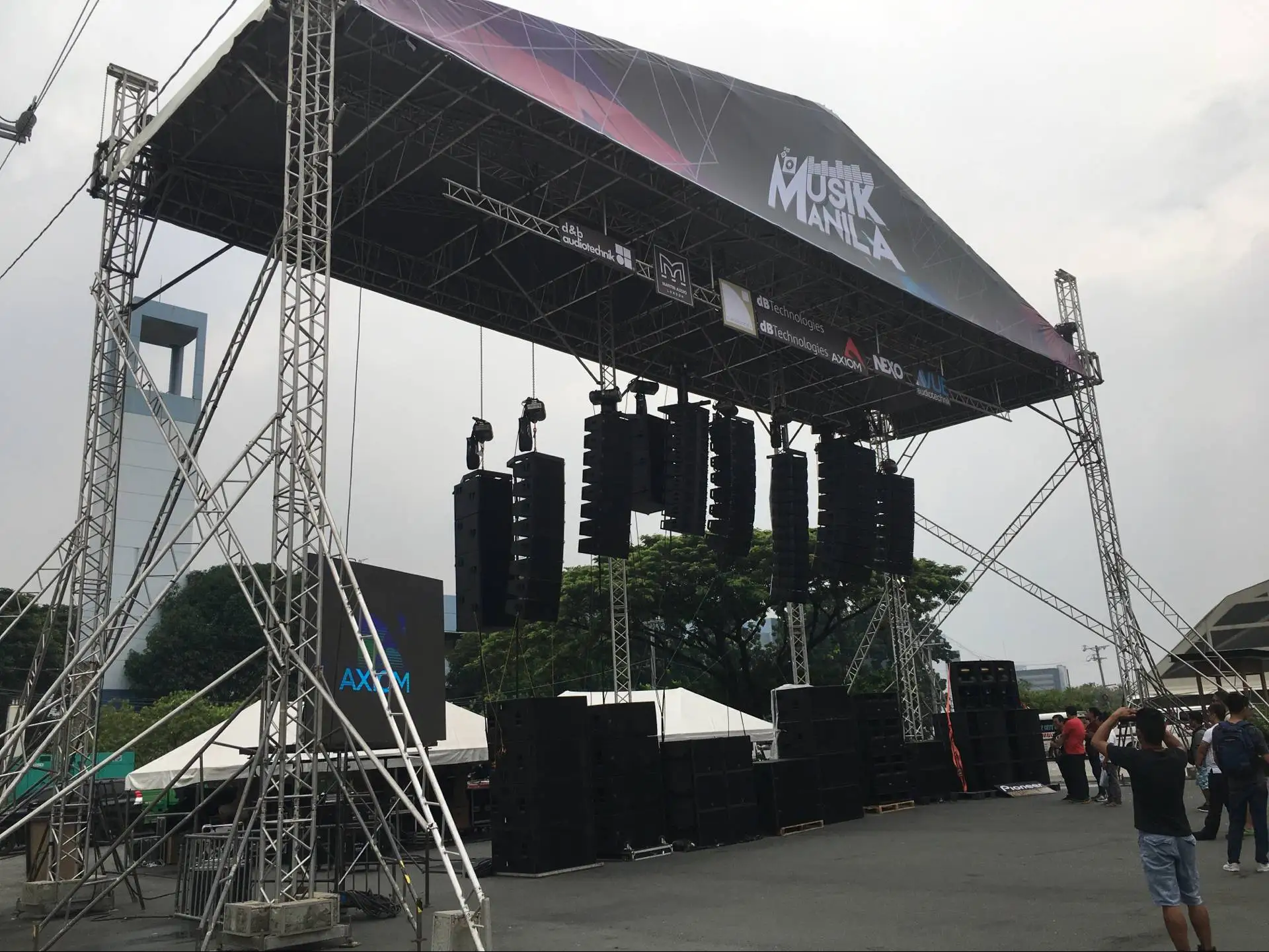 Hot Selling Stage Lighting Trusses In Chinese Factories Easy To Install Outdoor Performance Aluminum Trusses