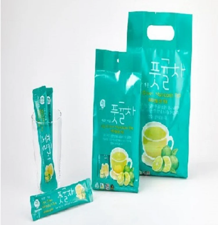 [JEJU]Korea Bagged Tea Bags Pouch Good Quality And Fragrant Jeju Green Mandarin Tea