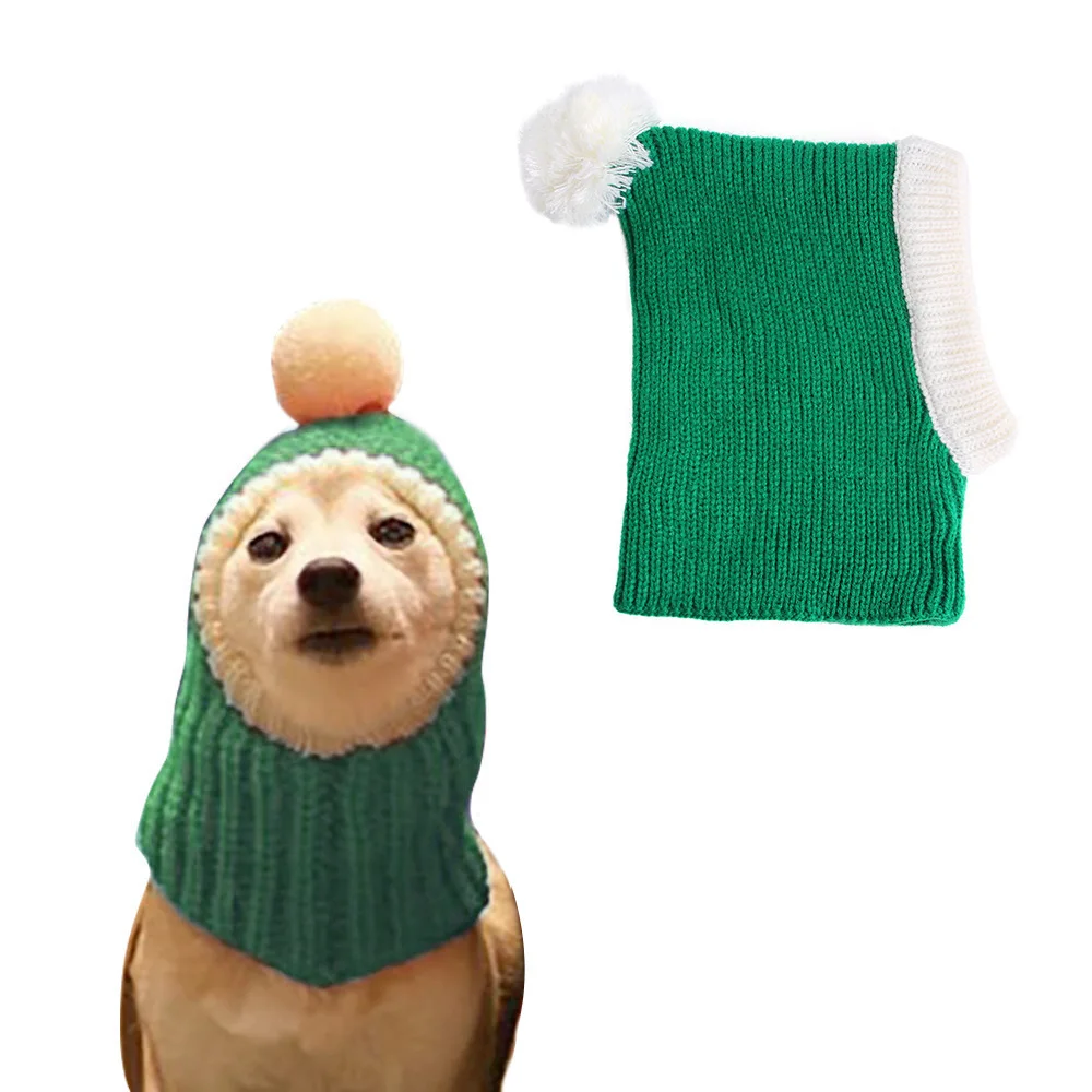 Costume Christmas Pet Apparel Accessories Dog Clothes  Autumn Winter Hat Coat Cape Scarf Hat for Dog Cat Puppy