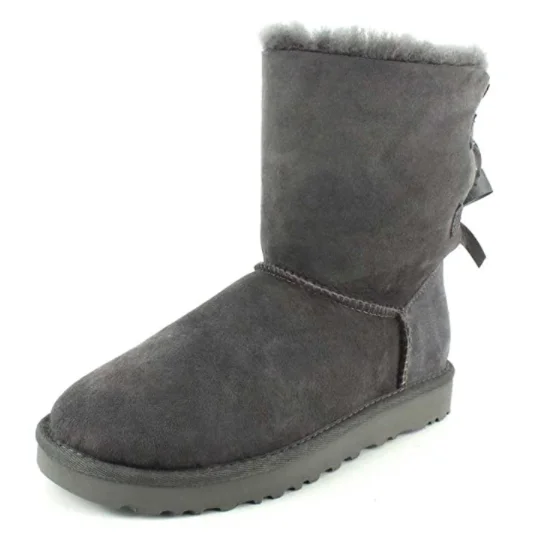 
Fashion inside & outside real Genuine Cow Leather wool fur boots kids snow flat leather winter warm boots 