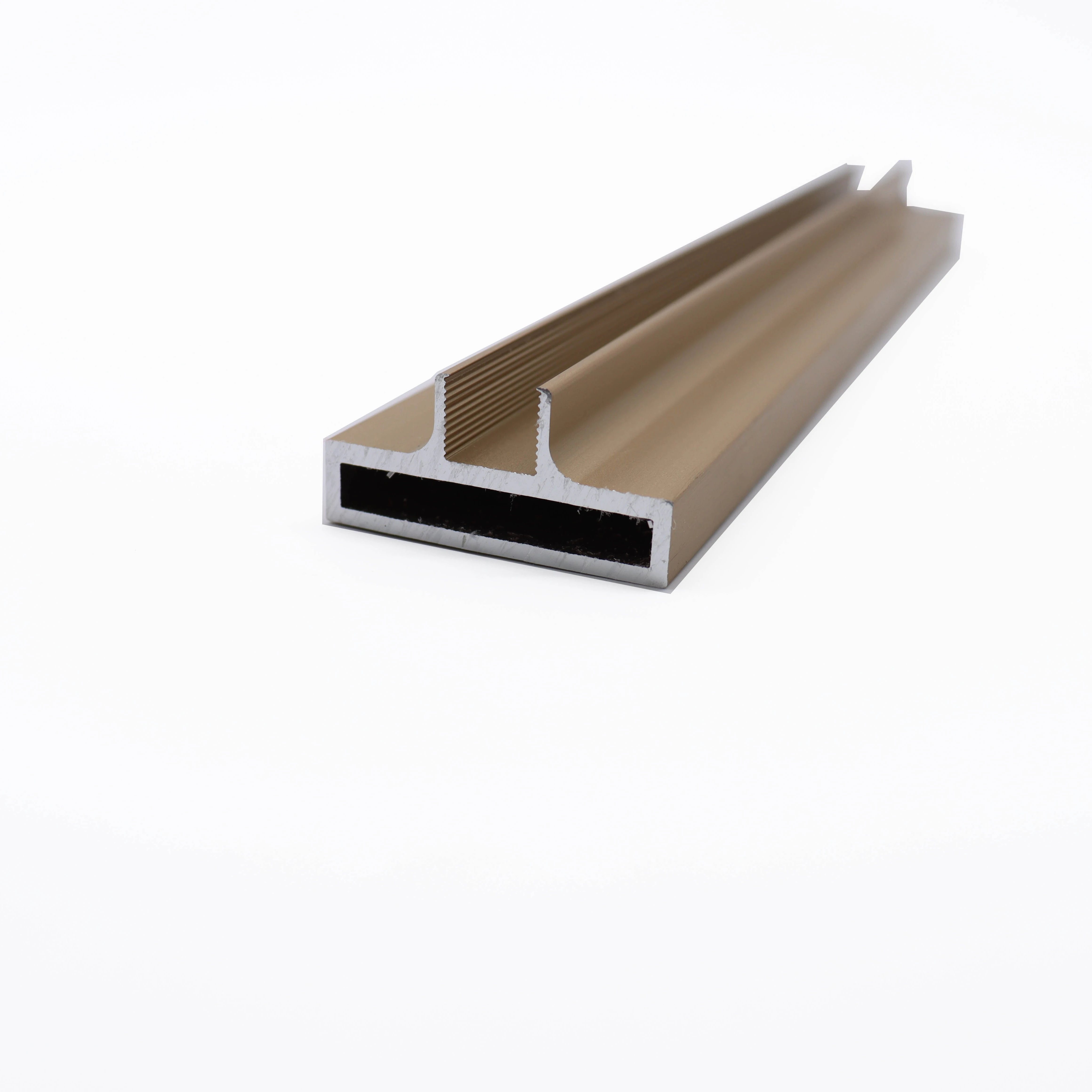 Heavy Duty  Sliding  Door side Wall mounted Track Aluminum Profiles