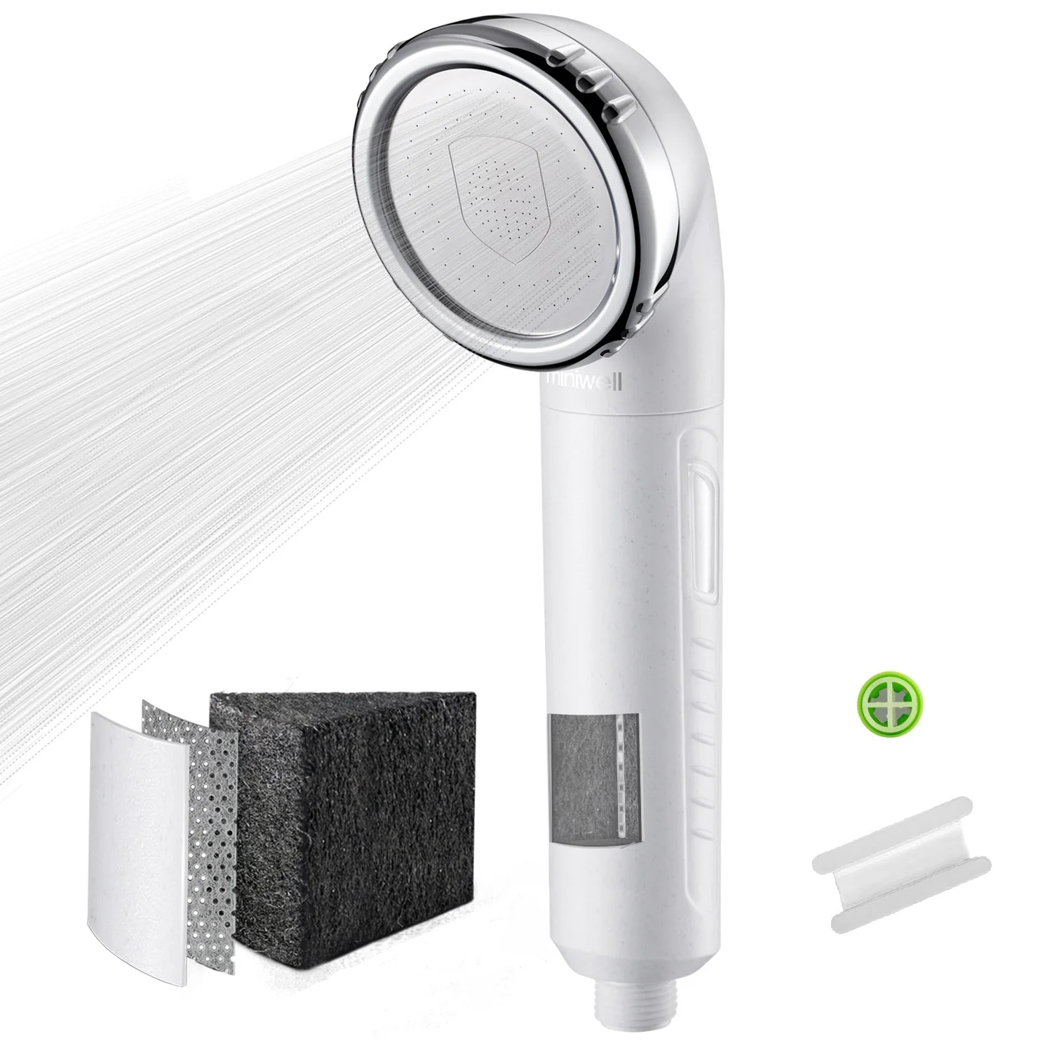 Filter cartridge for shower head remove chlorine with cartridge housing carbon kdf media Filter System